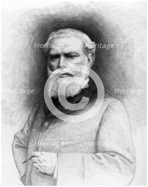 Alexandre Cabanel, French artist, c1880-1882.Artist: Achille Jacquet