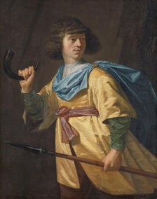 Portrait of a Young Man as a Hunter, 1635. Creator: Peter Danckerts de Rij.