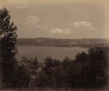 Cayuga Lake Toward Ithaca, c. 1895. Creator: William H Rau.
