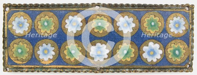 Plaque from a Reliquary Shrine, German, ca. 1185. Creator: Unknown.