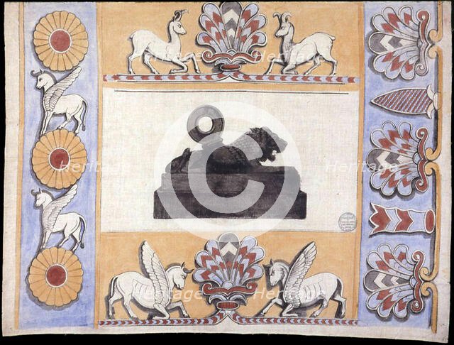 Panel (Furnishing Fabric), London, 1852. Creator: Unknown.