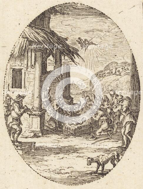 The Adoration of the Shepherds, c. 1631. Creator: Jacques Callot.