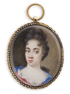 Portrait of a lady, 1684-1741. Creator: David Richter the Younger.