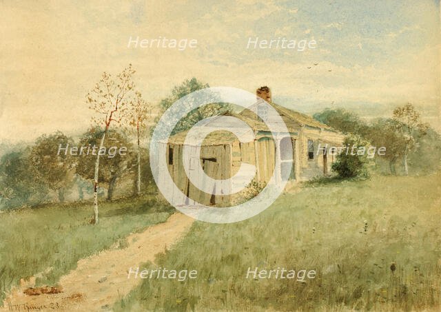 Untitled, 1883. Creator: Henry Ward Ranger.