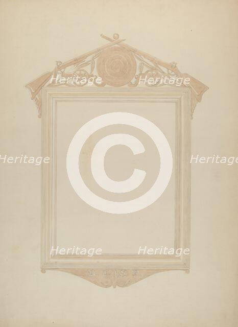 Picture Frame, 1935/1942. Creator:  John Koehl.