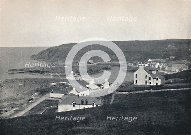 'Portpatrick - The Harbour', 1895. Artist: Unknown.