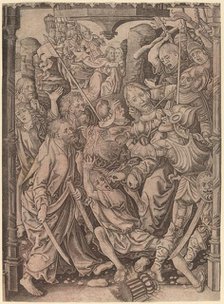 The Betrayal of Christ, c. 1485. Creator: Master IAM of Zwolle.