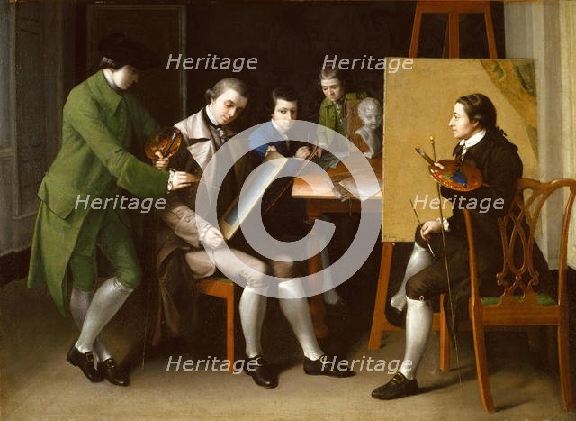 The American School, 1765. Creator: Matthew Pratt.