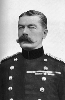 Field Marshall Earl Kitchener, British Secretary of State for War, First World War, 1914.Artist: Bassano Studio