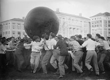 Push Ball Scrimmage, Columbia, between c1910 and c1915. Creator: Bain News Service.