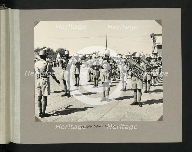 The Sudan Defence Force Band, 1964. Creators: Colonial Office, Unknown.
