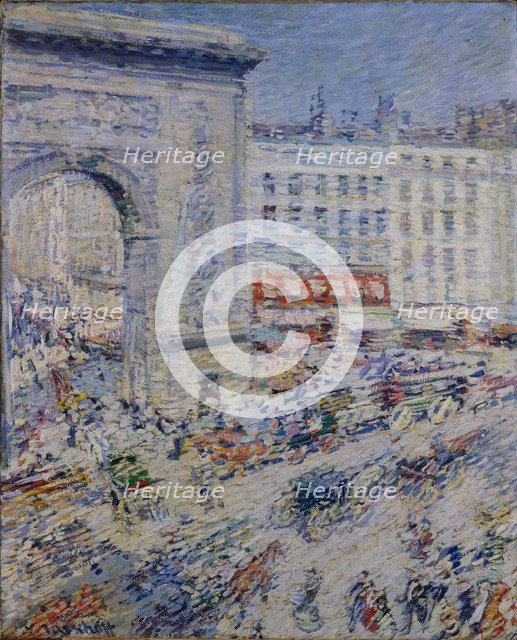 Paris, 1900s. Artist: Tarkhov, Nikolai Alexandrovich (1871-1930)