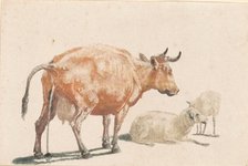 The Pissing Cow, 1690s. Creator: Johann Teyler.