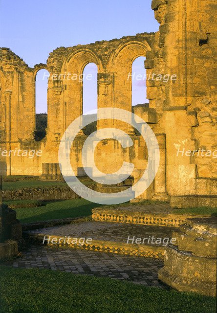 Byland Abbey, North Yorkshire, 1998. Artist: J Richards