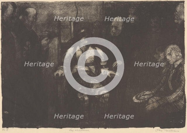 Electrocution, 1917. Creator: Bellows, George (1882-1925).