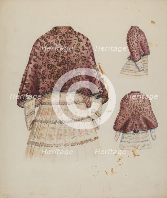 Cape, c. 1937. Creator: Al Curry.