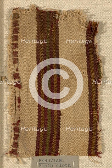 Fragment, Peru, 1-1532. Creator: Unknown.