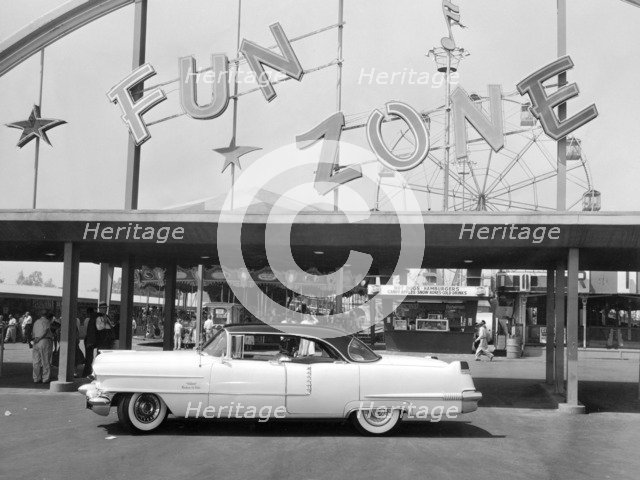 1956 Cadillac Sedan, USA, (c1956?). Artist: Unknown