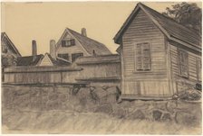 Houses, Gloucester, c. 1923. Creator: Edward Hopper.