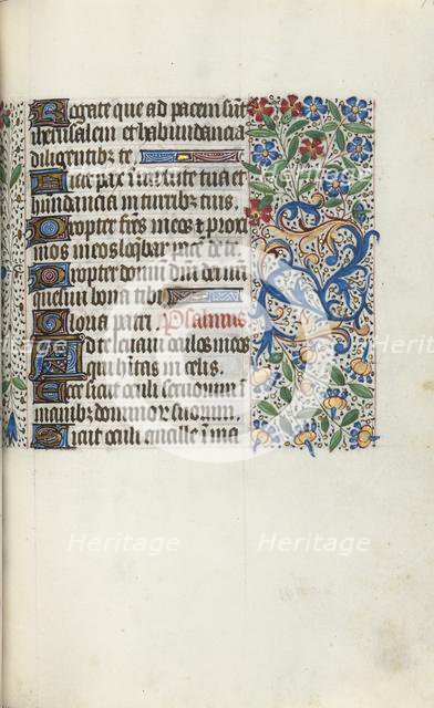 Book of Hours (Use of Rouen): fol. 70r, c. 1470. Creator: Master of the Geneva Latini (French, active Rouen, 1460-80).