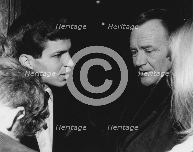 Frank Sinatra Jnr and John Mills, c1960. Creator: Brian Foskett.