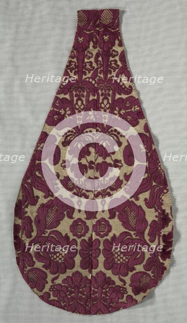 Velvet Fragment, late 1600s. Creator: Unknown.