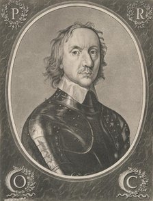 Oliver Cromwell, after 1653. Creator: Jan van de Velde.
