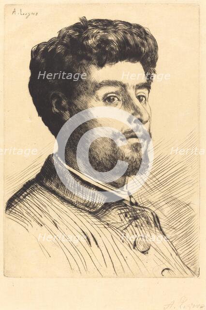 Frederic Regamey, late 19th century? Creator: Alphonse Legros.