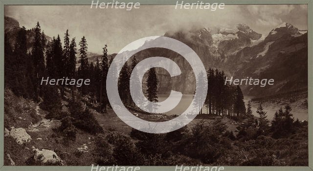 Lac Doeshi, Switzerland, 1868. Creator: Adolphe Braun.