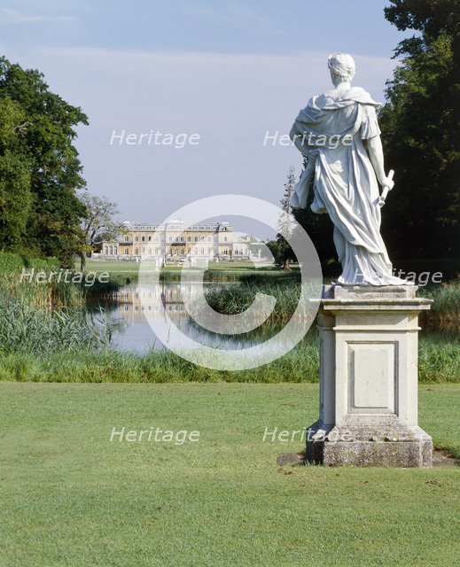 Wrest Park House and Gardens, Silsoe, Bedfordshire, c1990-c2002. Artist: John Critchley.