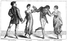 The first quadrille danced at 'Almack's', 1891. Artist: Unknown