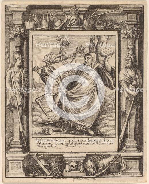 Abbot, 1651. Creator: Wenceslaus Hollar.