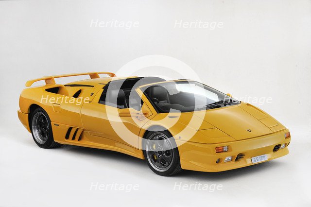 1996 Lamborghini Diablo VT Roadster Artist: Unknown.