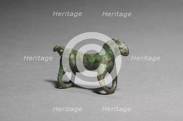 Horse Figurine with Looped Legs, mid 6th century BC. Creator: Unknown.