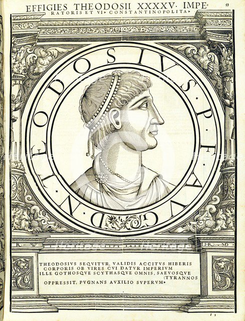 Theodosius I (347 - 395), 1559.