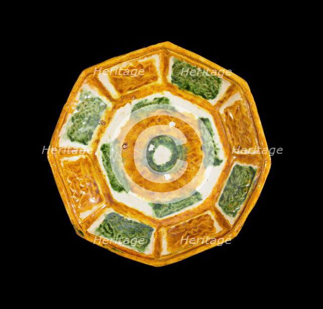 Octagonal dish, 907-1125. Creator: Unknown.