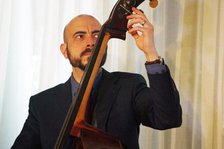 Dario Di Lecce, Scott Hamiltpn Quartet, Watermill Jazz Club, Dorking, Surrey, 2022. Creator: Brian O'Connor.