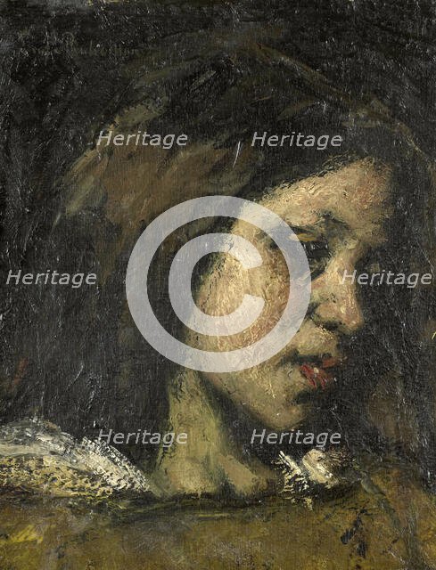 Portrait of a Young Woman, 1875-1922. Creator: Susanne Robertson.