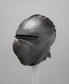 Close Helmet, Italian, Milan, ca. 1510-20. Creator: Gian Giacomo Negroli.