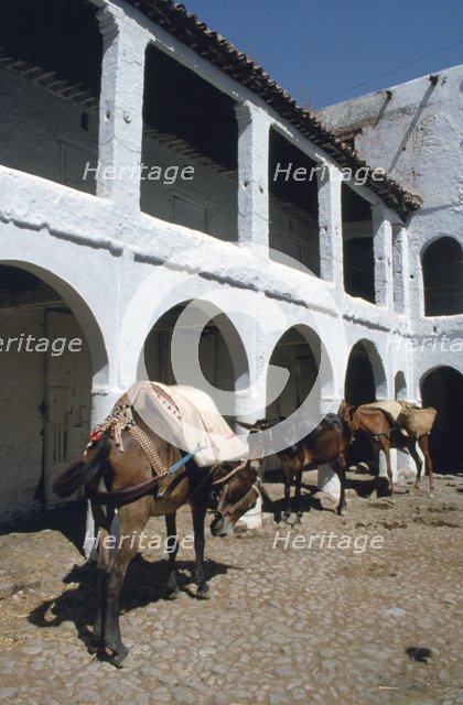 Fondouk, Chefchaouen, Morocco. 