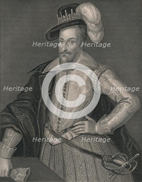 'Henry Somerset, First Marquis of Worcester', (early-mid 19th century).  Creator: H Robinson.