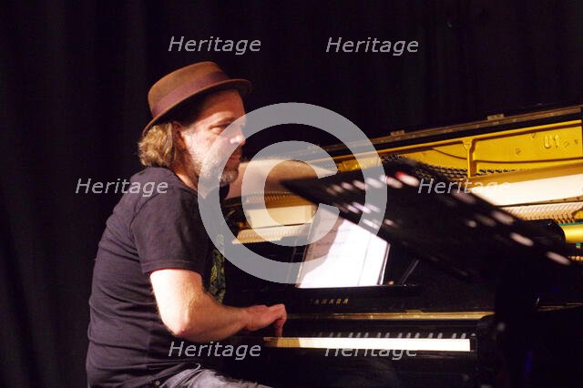 Danny Keane, Guido Spannocchi Quartet, Verdict Jazz Club, Brighton, East Sussex, Sept 2023. Creator: Brian O'Connor.