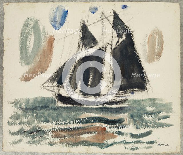 Nova Scotian, 1922. Creator: John Marin.