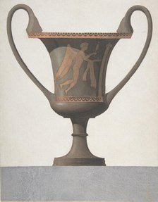 Greek Vase featuring Eros, 18th century. Creator: Anon.