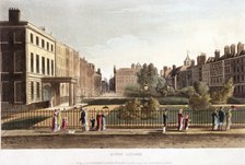 Queen Square, Holborn, London, 1812. Artist: Anon