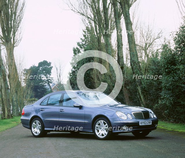 2003 Mercedes Benz E320 cdi Avantgarde. Artist: Unknown.
