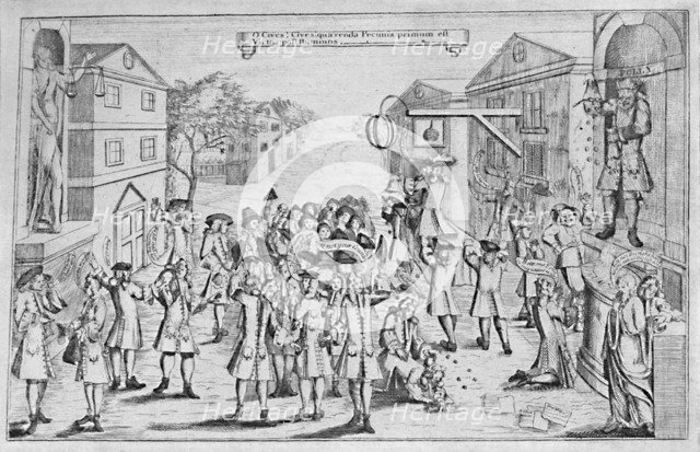 'An Election Won By Bribery', 1727, (1904). Artist: Unknown.