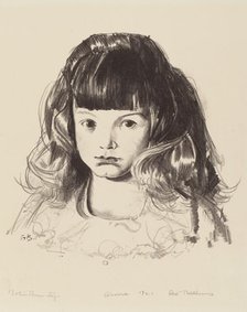 Anne 1921, 1923. Creator: George Wesley Bellows.