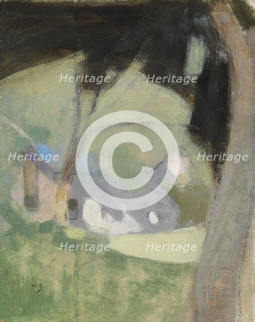 The Old Brewery (Composition), 1918. Creator: Helene Schjerfbeck.