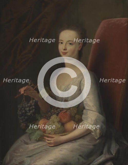 The Artist's Daugther, 1728. Creator: Balthasar Denner.